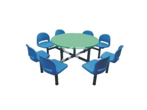 八人玻璃钢餐桌