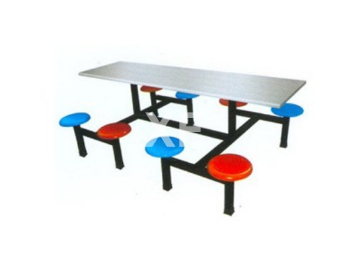 八人座圆椅餐桌