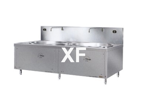 双头电磁大炒炉